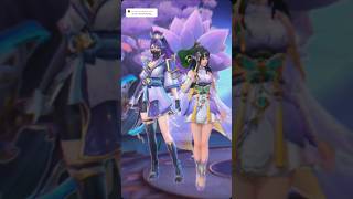 Hanabi x Kagura mobilelegends mlbb ml collab mlbbshorts shortsfeed trendingsong jj game [upl. by Aihsel]