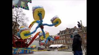 Foire du Carnaval 2016  Nivelles Belgique [upl. by Elletnwahs180]