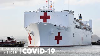 How The Navy’s Largest Hospital Ship Can Help With The Coronavirus Crisis [upl. by Maurey]