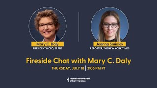 Fireside Chat with Mary C Daly and Jeanna Smialek [upl. by Zitah]