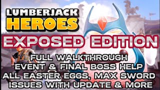 Lumberjack Heroes Full Walkthrough Maxed Event amp Boss help fortnite gaming lumberjack tips [upl. by Elfreda]