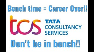 TCS Bench Pe Fase Toh Career Khatam TCS Bench Experience Meri Story Jo Aapko Zaroor Sunni Chahiye [upl. by Tartan]