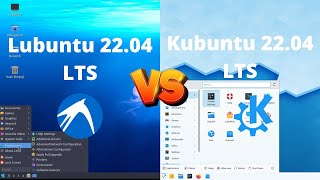 Lubuntu 2204 LTS vs Kubuntu 2204 LTS RAM Consumption [upl. by Netti434]