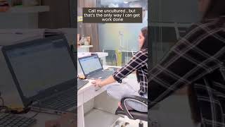 Best Way to sit in Office 🤣  Office shorts  mindcoders  indore  Corporate reels  Funny [upl. by Ettellocin]