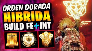 Elden Ring La MEJOR BUILD FE INTELIGENCIA HIBRIDA Buff 104  Guía Mejor Build Orden Dorada [upl. by Ranchod890]