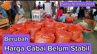 Harga sayur dan bawang serta cabai hari ini kembali ada perubahan dipasar induk sukomoro [upl. by Walton]