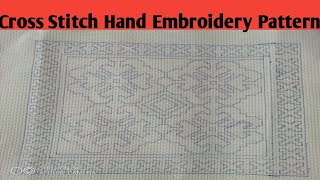 Cross Stitch Hand Embroidery PatternDusuti DesignCross Stitch Pattern cookncraftainment [upl. by Peggir700]