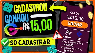 🎁R1500 Só Cadastrar Pagou APP PAGANDO NO CADASTRO 2023 APLICATIVO PAGANDO PARA CADASTRAR E SACA [upl. by Nirrad207]