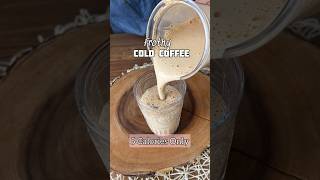 5 Calorie Iced Coffee  Easiest recipe for weight watchers [upl. by Htes]