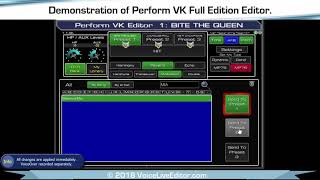 Perform VK Editor Full Version Demostration [upl. by Neelhsa803]