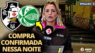 ✍URGENTE ACERTOU O CONTRATO AGORA VOLANTE CAIQUE É ANUNCIADO NO VASCO NOTÍCIAS DO VASCO HOJE [upl. by Nnateragram]