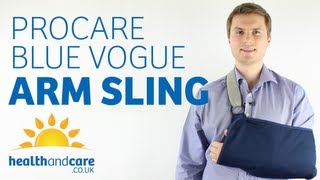 Choose Procare Blue Vogue Arm Sling For Effective Injury Recovery [upl. by Oimetra]