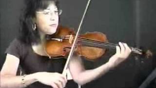 Violin Song Lesson  How To Play Freres Jaques [upl. by Llevel]