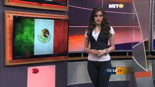 Fannia Lozano Corte y Regresamos Las Noticias Monterrey 26Sep2013 Full HD [upl. by Horacio]