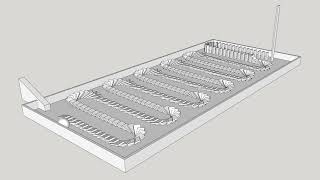 Falling Dominoes Using MSPhysics With SketchUp [upl. by Naldo]