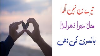 تیرے بن نہیں لگدا دل میرا ڈھولنا، بانسری کی دھن [upl. by Ileana633]