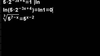 Logarithmus Gleichungen lösen Video 5 [upl. by Caton495]