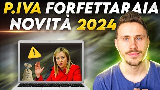 Regime Forfettario 2024 Novità e Cosa devi sapere sulla PIVA [upl. by Stortz]