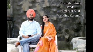 Live Wedding Ceremony Gurinder Singh With Navpreet kaur Live By Happy Photography Sathiali Pull GSP [upl. by Nosduj]