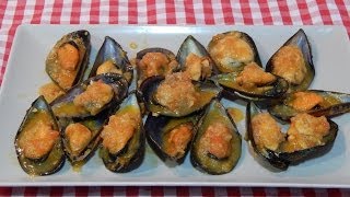 Receta de mejillones con salsa Americana [upl. by Bowman]