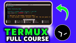 Learn Termux In One Video  Termux Full Course English2024 ☑️ [upl. by Kalie]