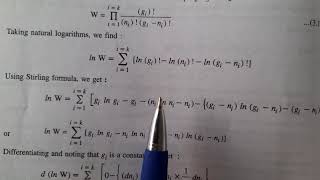 Fermi Dirac Distribution of Statistics [upl. by Pandich]