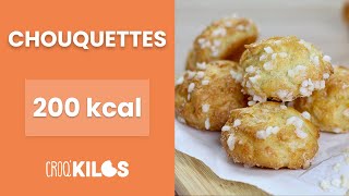 Chouquettes  CroqKilos [upl. by Kobe133]