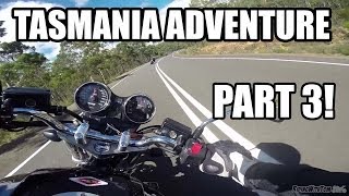 TasmaniaWithTom Tasmania CB1300 Adventure Part 3 of 5 [upl. by Teraj864]