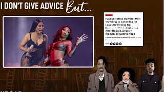 Nicki Manaj vs Meg  The Power of Silence  Passport bros  IDGAB [upl. by Kristos266]