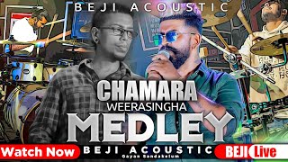 BEJI Acoustic Chamara Weerasingha Medley  Gayan Sandakelum Beji [upl. by Akirret452]