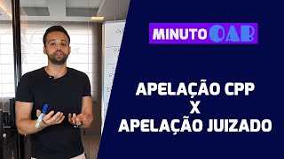 APELAÇÃO CPP X APELAÇÃO JUIZADO [upl. by Eiramanit]