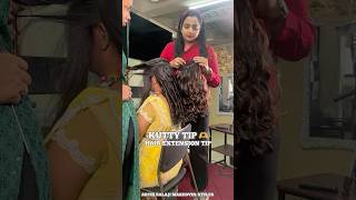 KUTTY TIPS 🫶 hairextension tip makeuptips hairstyle [upl. by Perni]