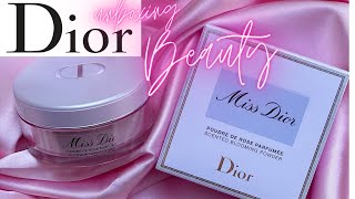 DIOR MISS DIOR SCENTED BLOOMING POWDER [upl. by Nihahs131]