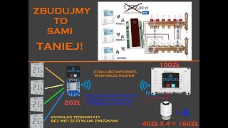 Tanie bezprzewodowe sterowanie ogrzewaniem na bazie modułów ESP8266 z oprogramowaniem Tasmota [upl. by Tound]