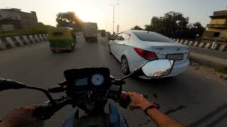 bike riding on delhi street and roads [upl. by Hose]