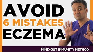 Avoid 6 Mistakes Eczema Dermatitis SIBO IMO Candida Leaky Gut Zonulin Histamine Foods [upl. by Adur]