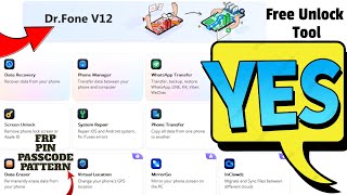 Dr Fone All In One Tool 20222023 Free Download Jast install And Working Iphone And Android  Dr v12 [upl. by Hilten985]