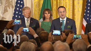 Varadkar Undocumented Irish immigrants love the US ‘dearly’ [upl. by Nylahs]