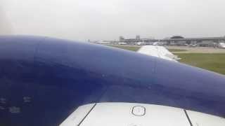 Saab 2000 Departing LondonCity Airport On A Dull Sunday [upl. by Gran]