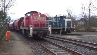 DB Cargo 294 8222 Rangiert Schüttgutwagen in Hanauer Hafen [upl. by Gabbey]