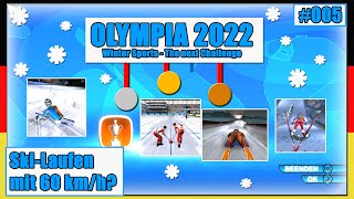 OLYMPIA 2022 05  SKILAUFEN mit 60 kmh  Biathlon  Winter Sports 2009 [upl. by Elleina]