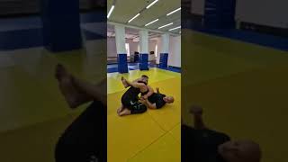 Triangle choke defense and that defense break bjjtechnique [upl. by Karmen96]