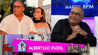 Albertico Pujol cuenta todo sobre su nueva pareja y dice quotLas mujeres anteriores todas me botaronquot [upl. by Fromma]