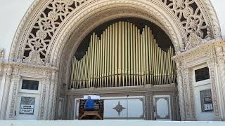 quotLargoquot of New World Symphony on the Spreckels Organ [upl. by Velvet]