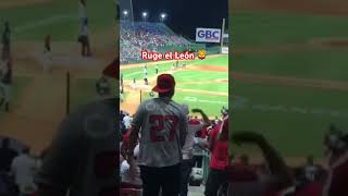 Licey VS Escogido estadio Quisqueya lidom baseball serieregularlidom mlb mlbdeportes pelota [upl. by Benedick]