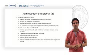 Administración de Sistemas  Administrador de Sistemas I  Fernando Terroso Saenz [upl. by Colvin]