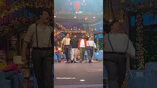 The Kapil Sharma Show Jr NTR amp Ram Charan Dance on Nacho Nacho with Krushna amp Kiku Sharda😍 shorts [upl. by Gignac]