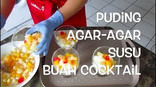 Puding AgarAgar Buah Cocktail [upl. by Lehctim]