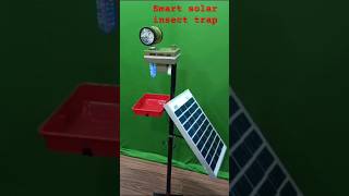 Solar smart 360 degree insects trap farming solar agriculture shorts ytshorts shortsfeed [upl. by Ydassac243]