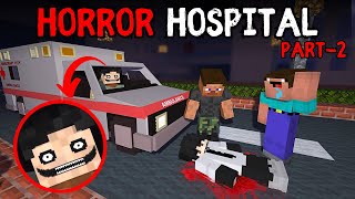 Can We Escape Minecraft HORROR HOSPITAL😱Part2 [upl. by Aipotu]